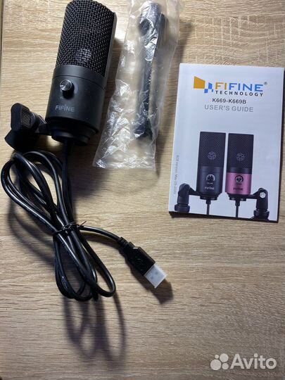 Микрофон настольный Fifine