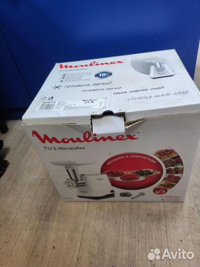 Мясорубка Moulinex Compact Pro Me301132