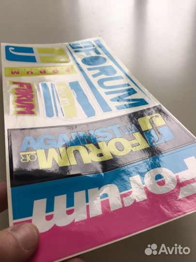 Наклейки Forum