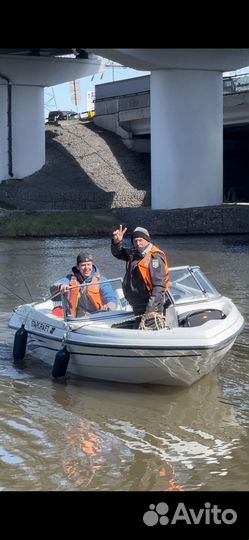 Аренда катера/лодки с правами гимс 150л.с yamaha