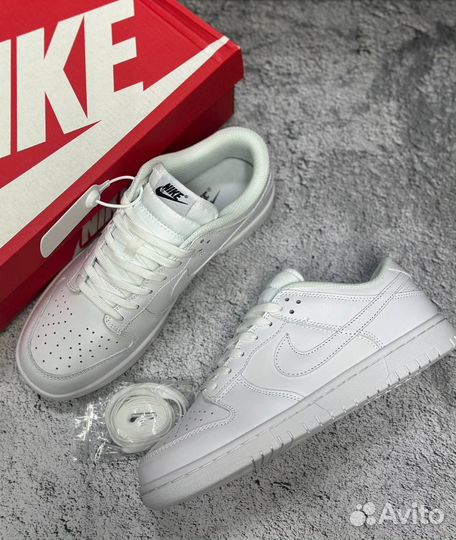 Кроссовки Nike Sb Dunk белые арт:248