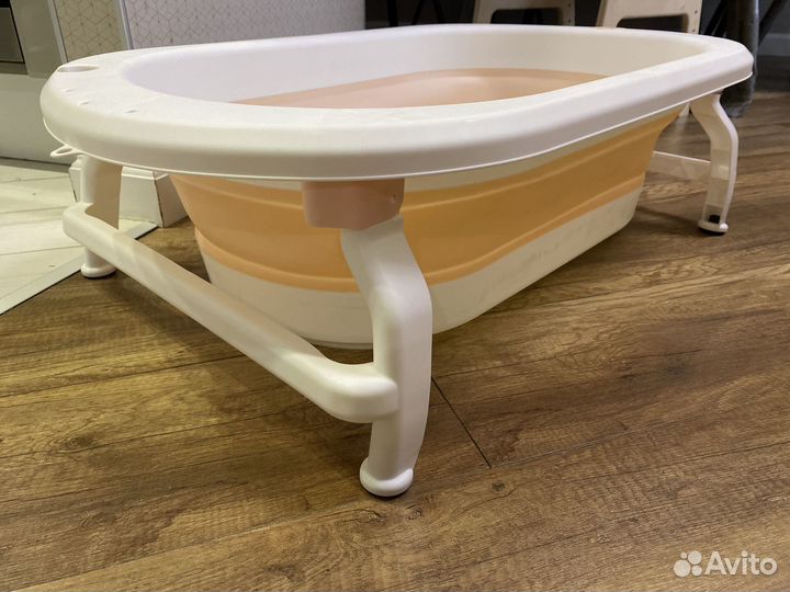 Складная ванночка для купания с гамаком