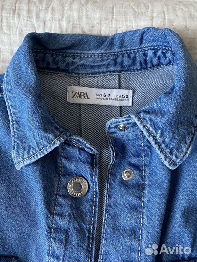 Пакет вещей zara/h&m/sela на девочку 116