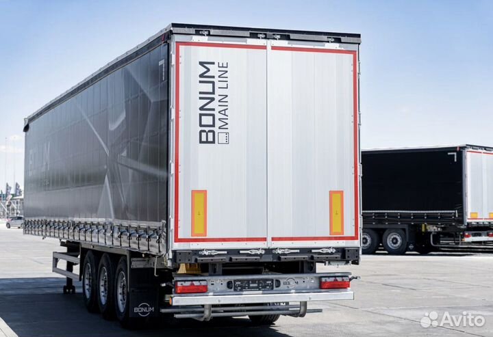 Полуприцеп шторный Bonum 914296-04, 2025
