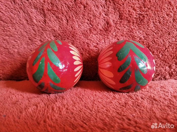 Яйца деревянные (СССР, 2 шт.)
