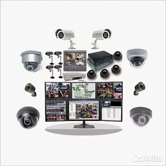 Монтаж, аренда - видеонаблюдения