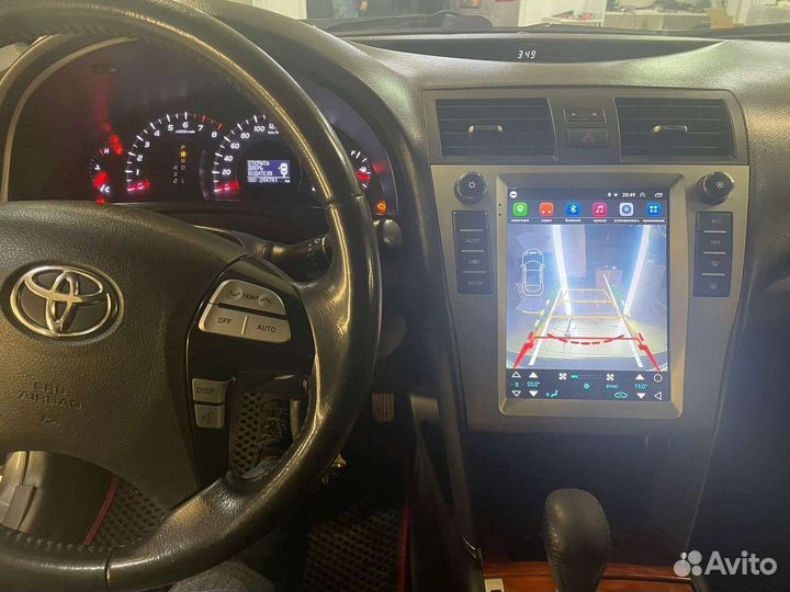 Магнитола Тойота Камри 40 андройд тесла 4G
