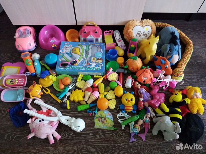 Игрушки пакетом