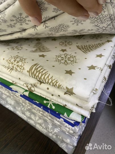 Ткань бязь, отрезами 45*90 см. Новая