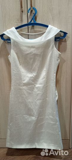 Вечернее платье 42 44 белое