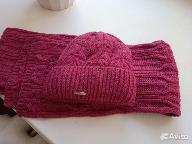 Шапка+шарф