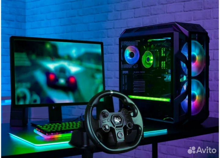 Игровой руль Sven gc w900