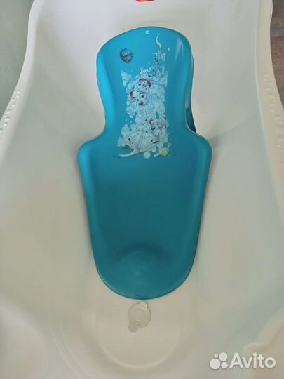 Ванночка для купания с горкой