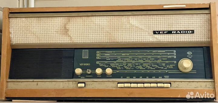 Радиола VEF radio