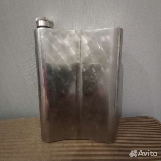 Фляга карманная из нержавейки