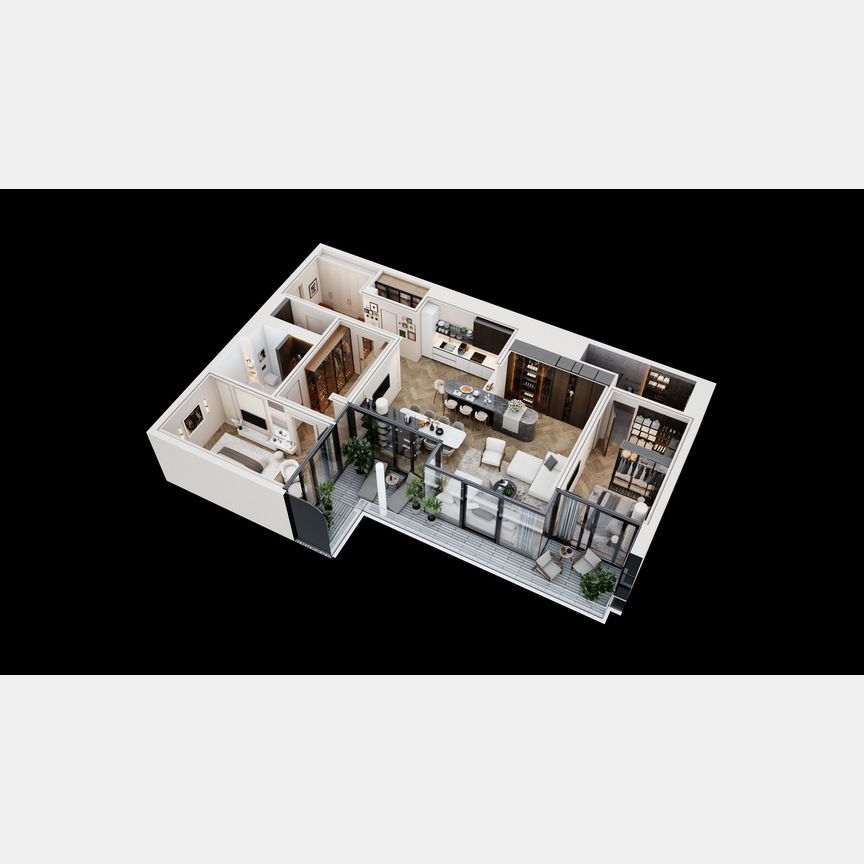 3-к. квартира, 137,1 м², 13/18 эт.