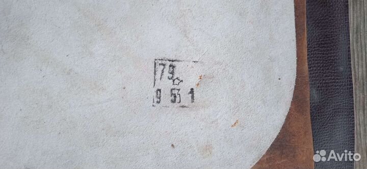 Комплект кроя хромовых головок к сапогам