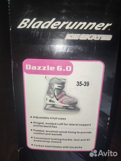 Детские коньки Bladerunner Dazzle 6.0