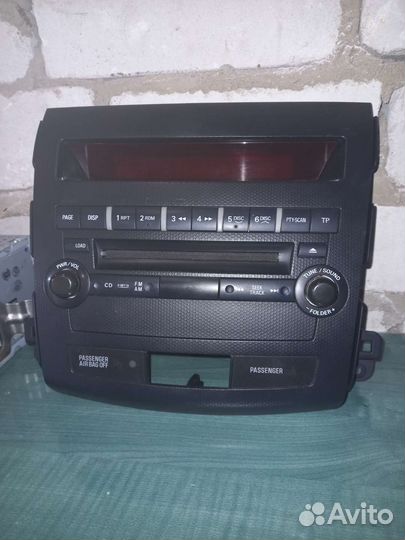 Магнитола штатная аутлендер 2007-2012
