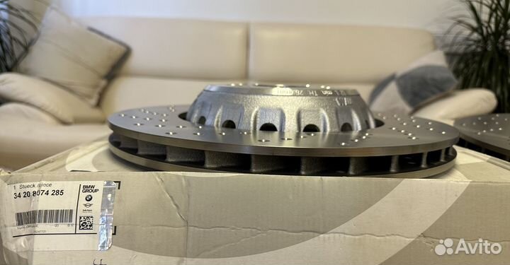 Диск тормозной задний левый BMW X5M F95