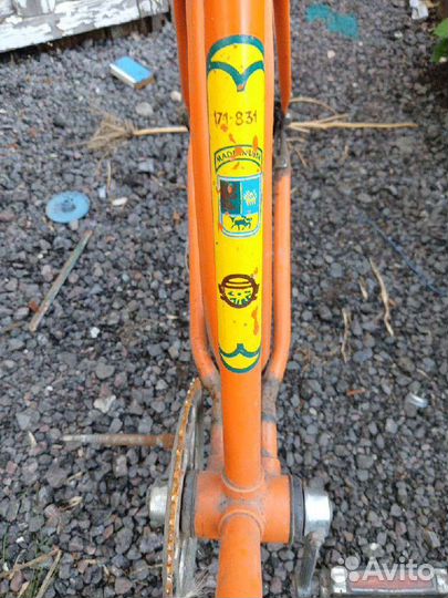 Велосипед советский Орлёнок 1969 г. в ретро