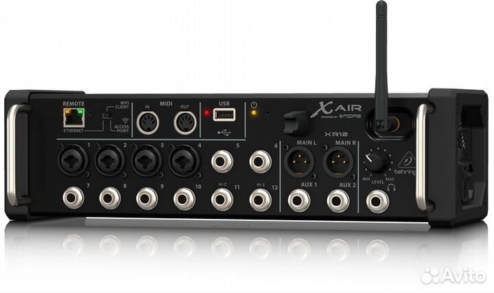 Behringer XR12 -цифровой рэковый микшер 12 каналов