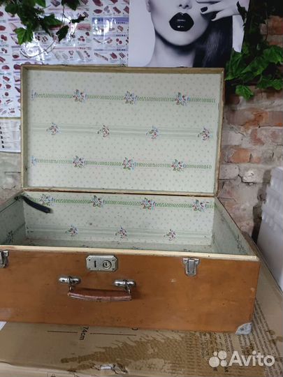 Деревянный чемодан СССР