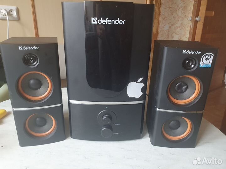 Колонки 2.1 Defender Avante X40 (общая мощь 41Вт)