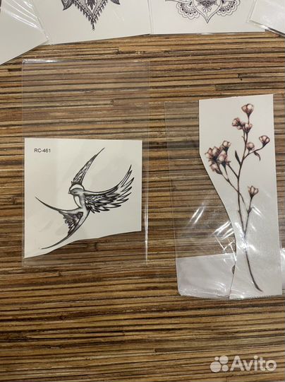 Переводные временные тату