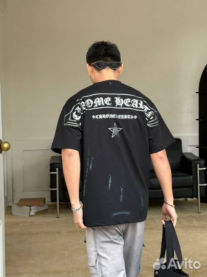 Футболка Chrome Hearts(премиум качество)
