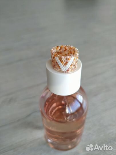 Кольцо из японского бисера