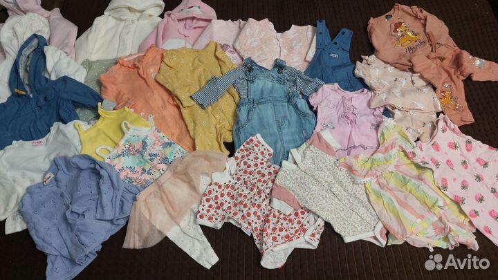 Одежда пакетом для девочки 0-3 мес