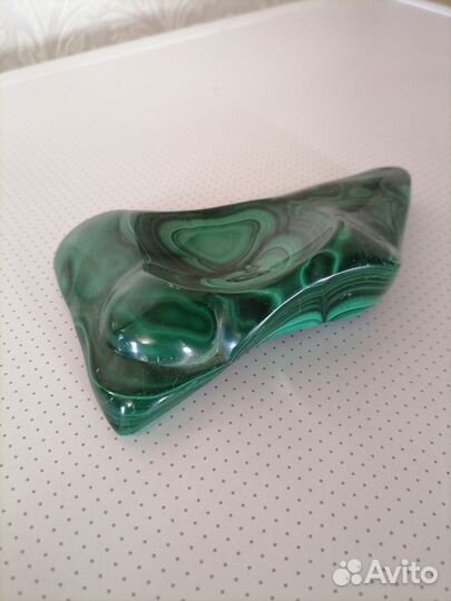 Малахит пепельница