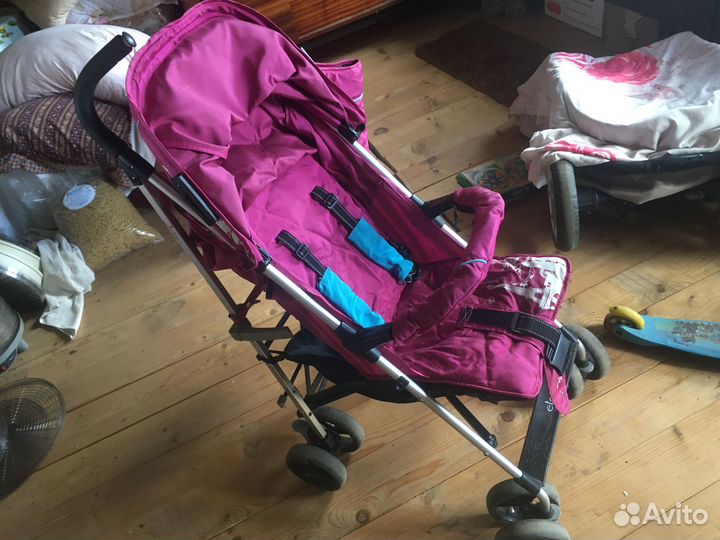 Прогулочная коляска трость бу