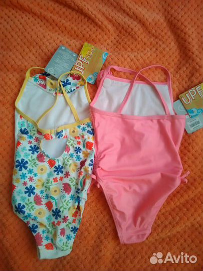 Купальники слитные д/двойни США р. 98-104