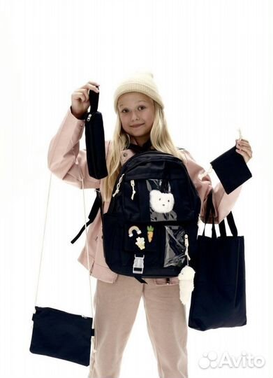 Рюкзак 5 в 1черный