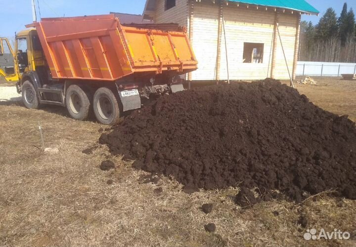 Грунт земля для выравнивания участка
