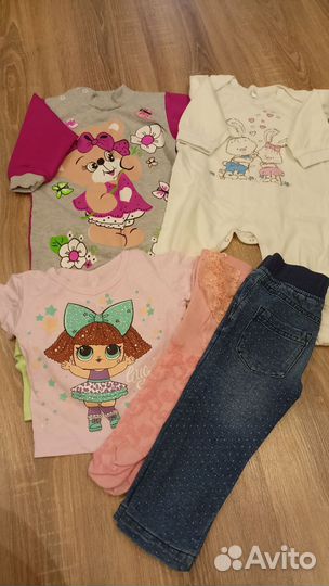 Пакет для девочки с 3 мес до года