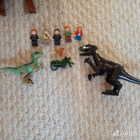 Конструкторы lego jurrasic world
