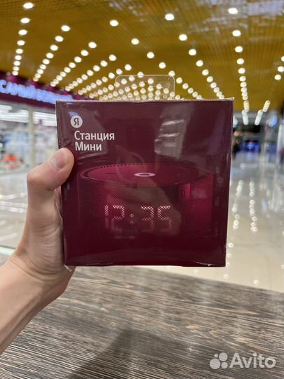 Яндекс Станция Мини 2 (с часами)