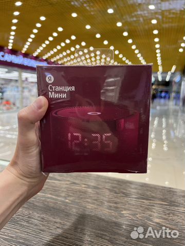 Яндекс Станция Мини 2 (с часами)