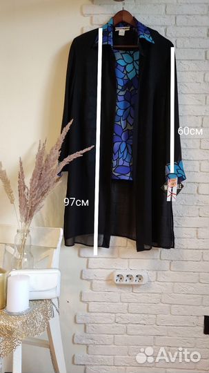 Накидка с топом 58-60