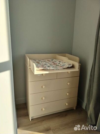 Комод пеленальный + Накладка для пеленания