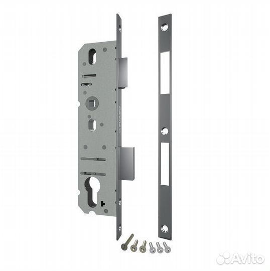 Корпус замка fuaro prof4916-35-92 с защелкой, хром