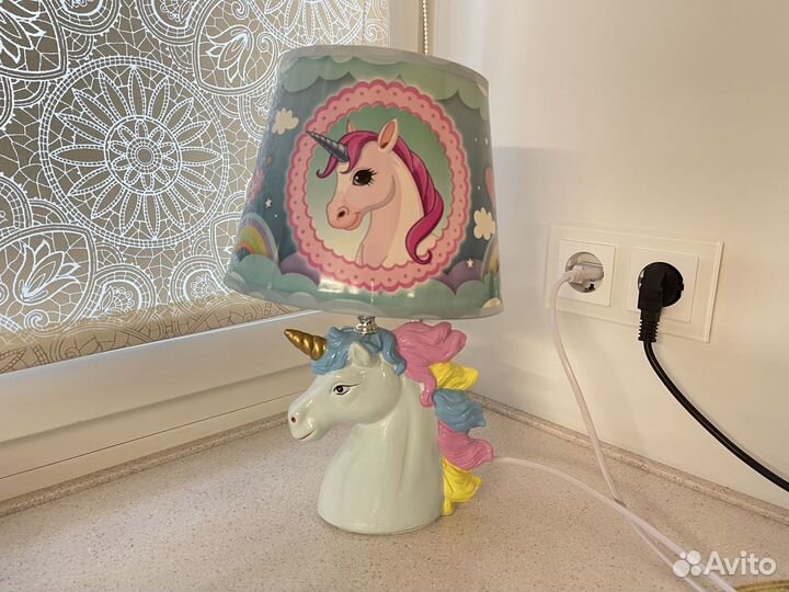 Лампа единорог