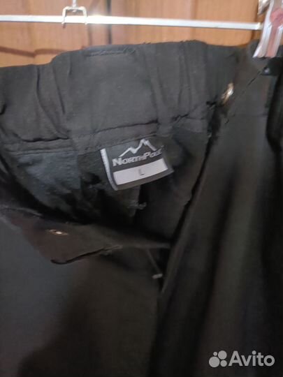 Брюки мужские утепленные