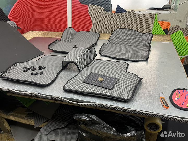 Eva коврики 3D и Ева Эво коврики 3д с бортами