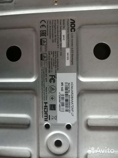 Монитор aoc 24