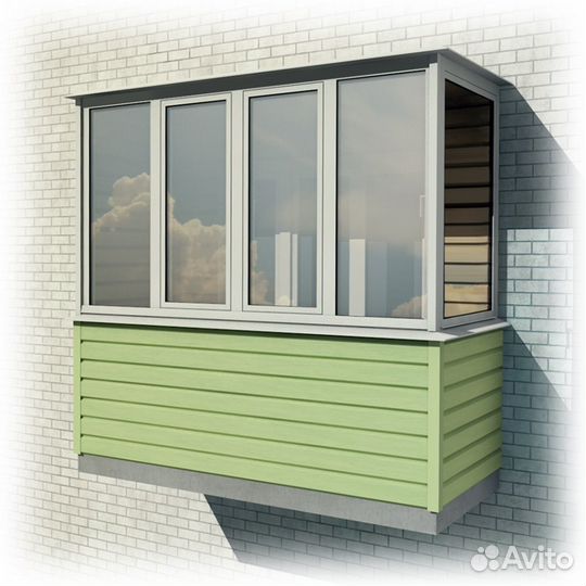 Балконы, лоджии, окна, откосы под ключ