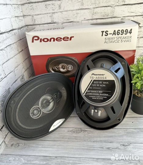 Динамики колонки овалы 6х9 дюймов Pioneer
